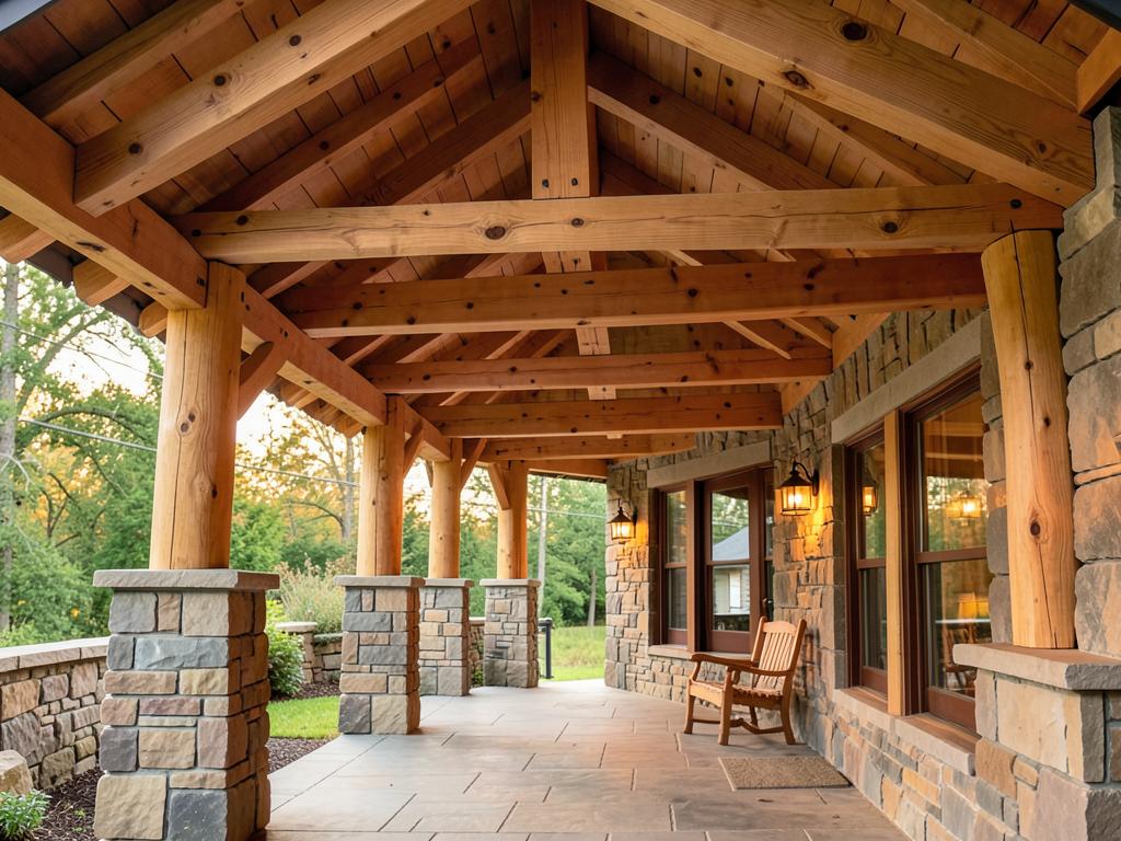 Timber Frame Porch